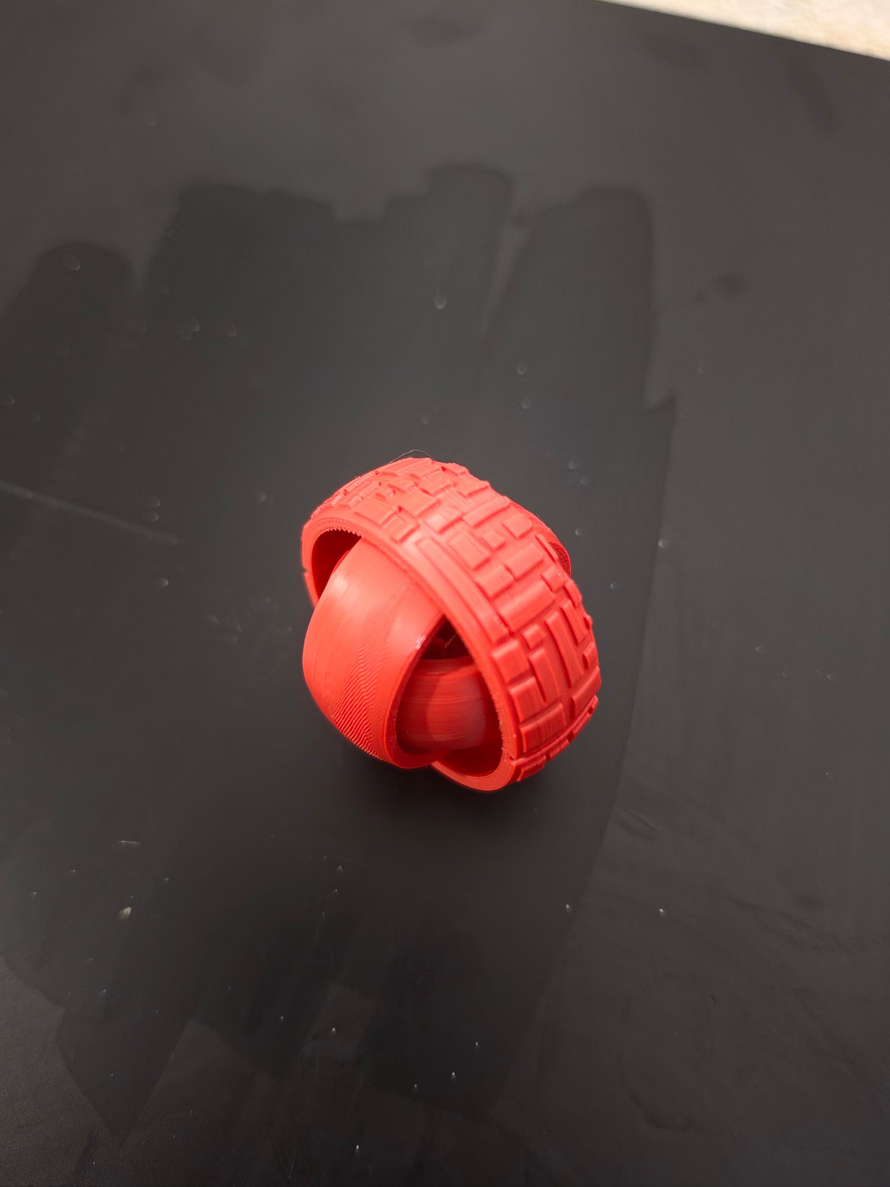 3D printed gyroscopic space fidget toy from Jackson's Printing