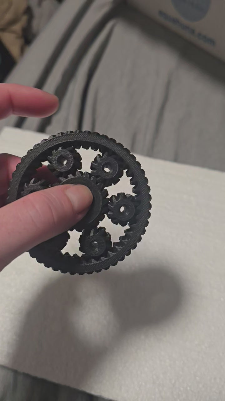 3D Printed Gear Fidget Toy