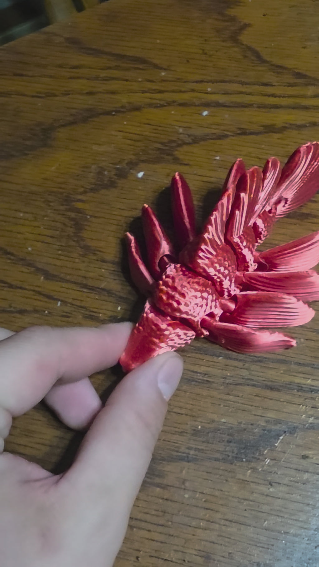 3D Printed Articulated Betta Fish