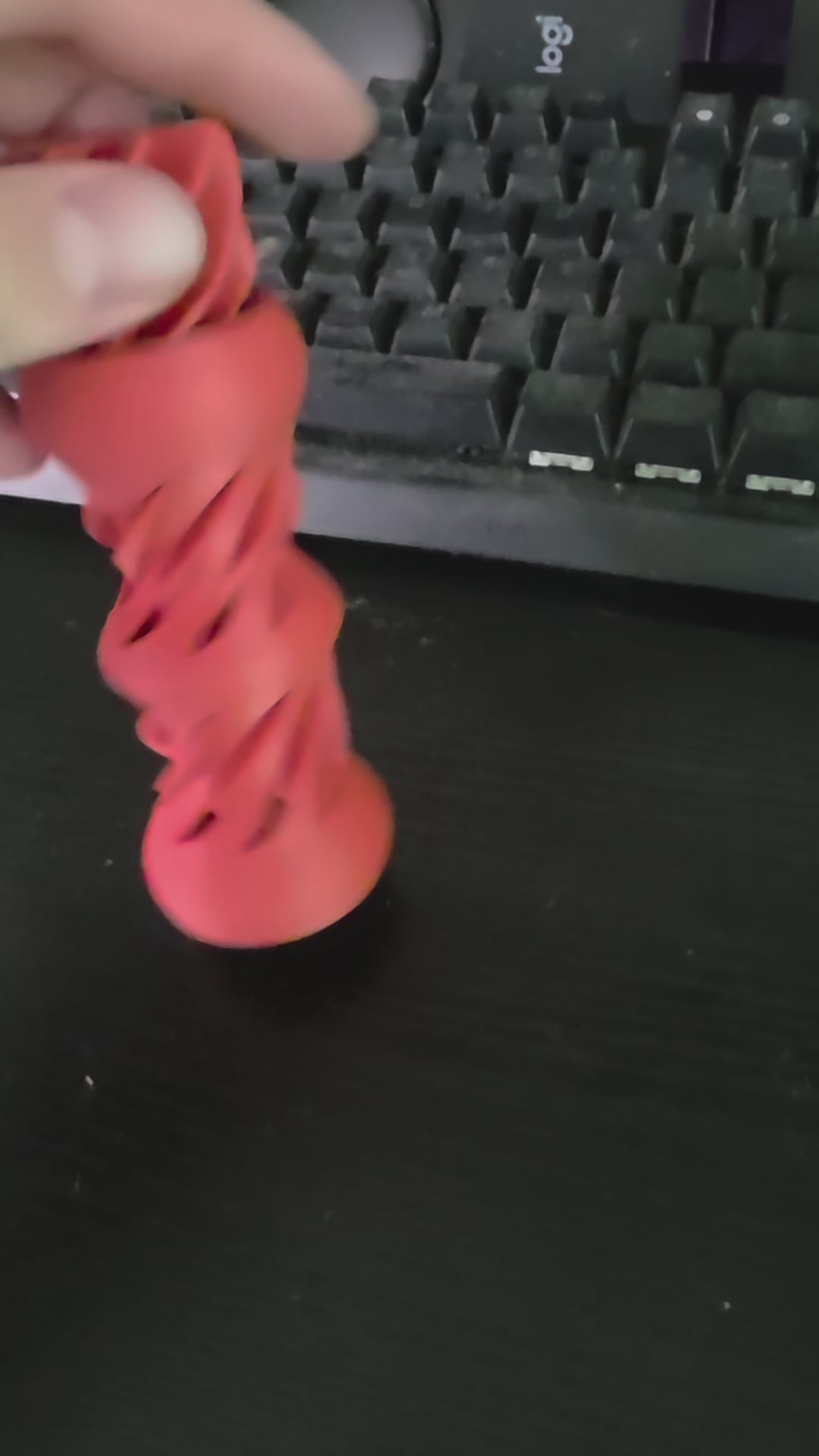 3D Printed Interlacing Spiral Fidget Toy