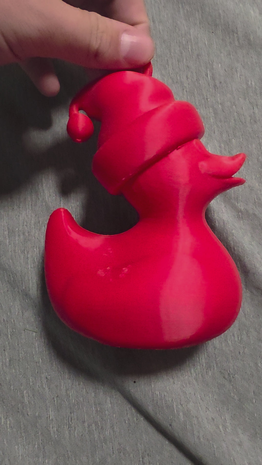 3D Printed Large Hanging Duck Ornament