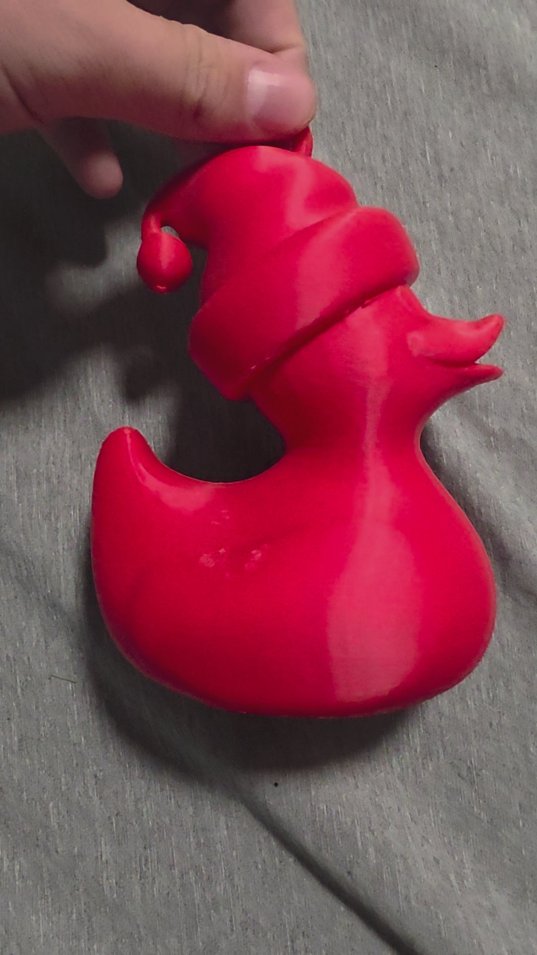 3D Printed Large Hanging Duck Ornament