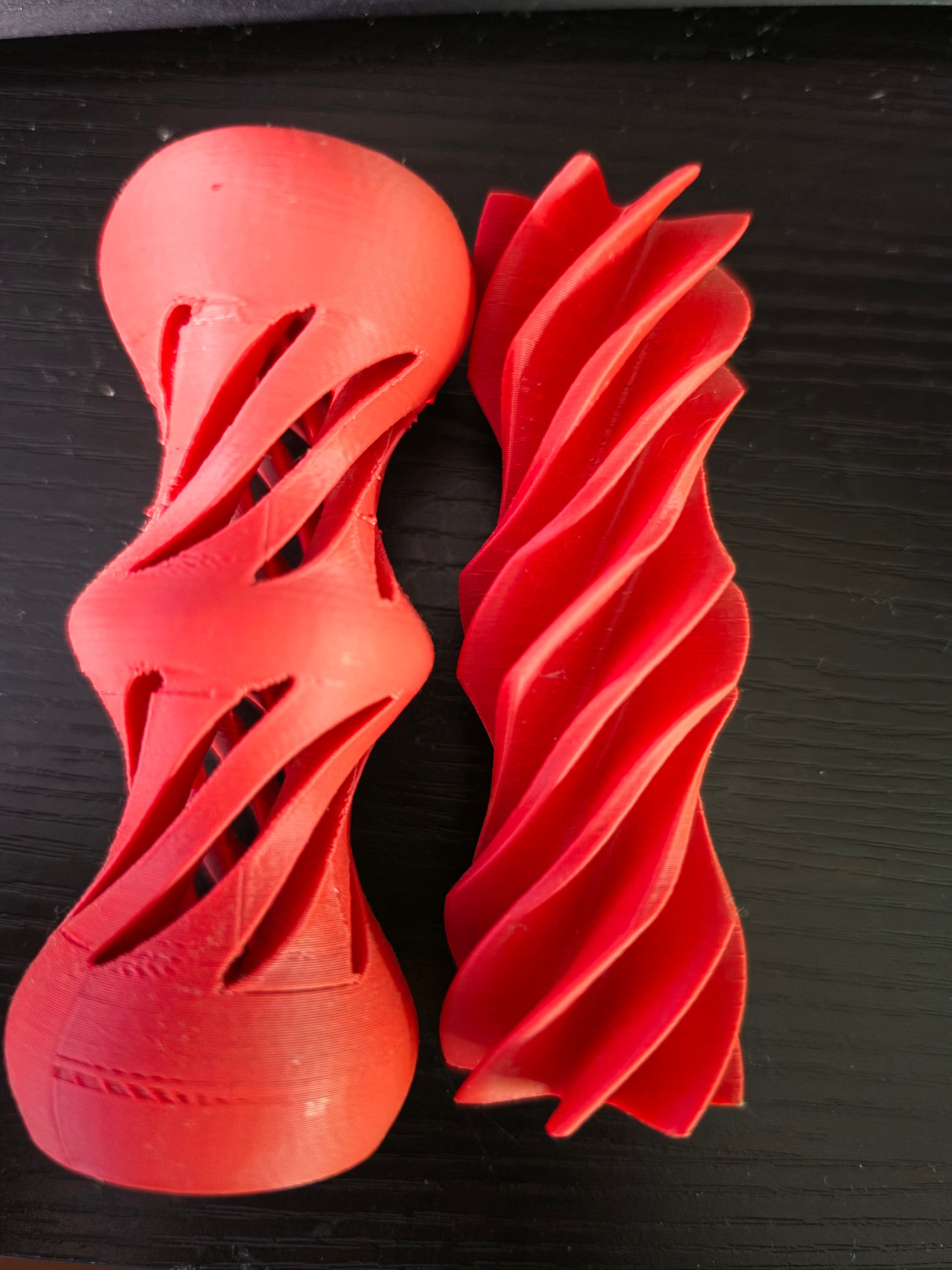 3D printed interlacing spiral fidget toy from Jackson's Printing