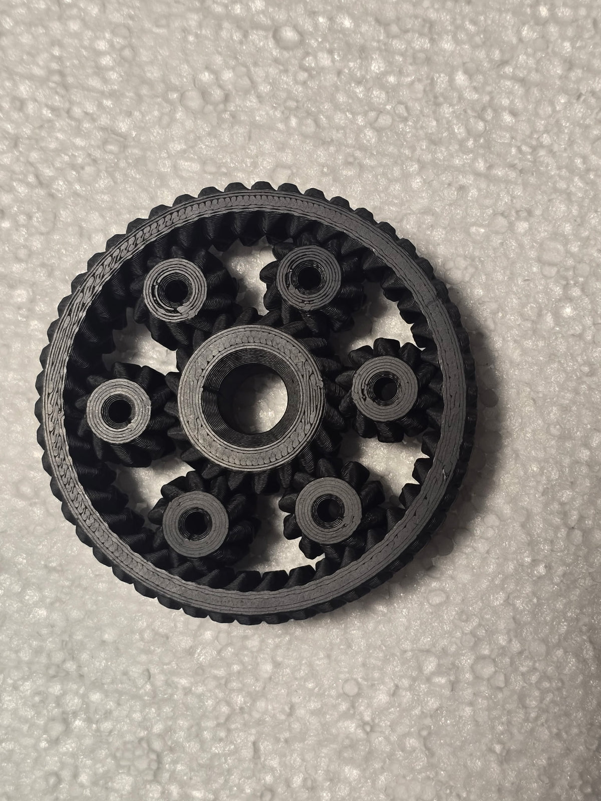 3D printed gear fidget toy from Jackson's Printing